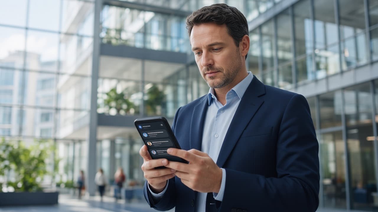 Membership app open on a phone