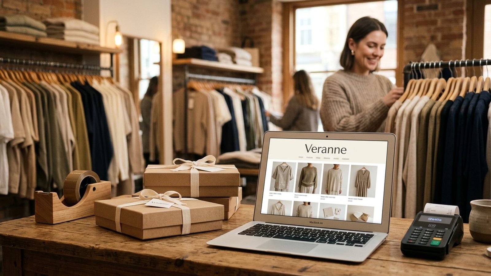 Illustration representing Veranne — e-commerce product built by WordbitX